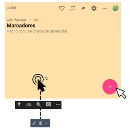 Instrucciones Publicar PADLET